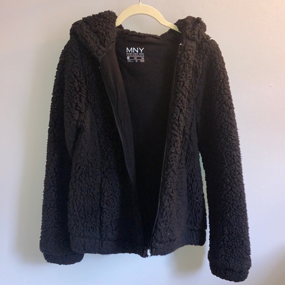 Marc New York Sherpa zip up jacket
